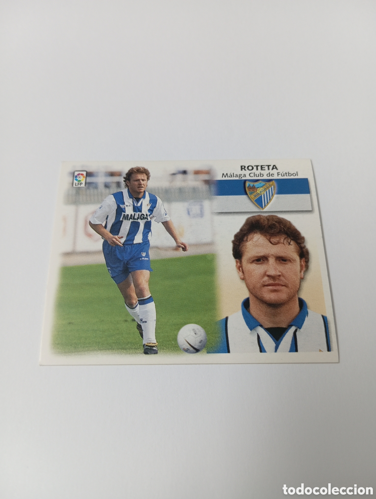 Cromos de F&uacute;tbol: ROTETA M&aacute;laga LIGA ESTE 1999 2000 PANINI 99 00 NUEVO SIN PEGAR