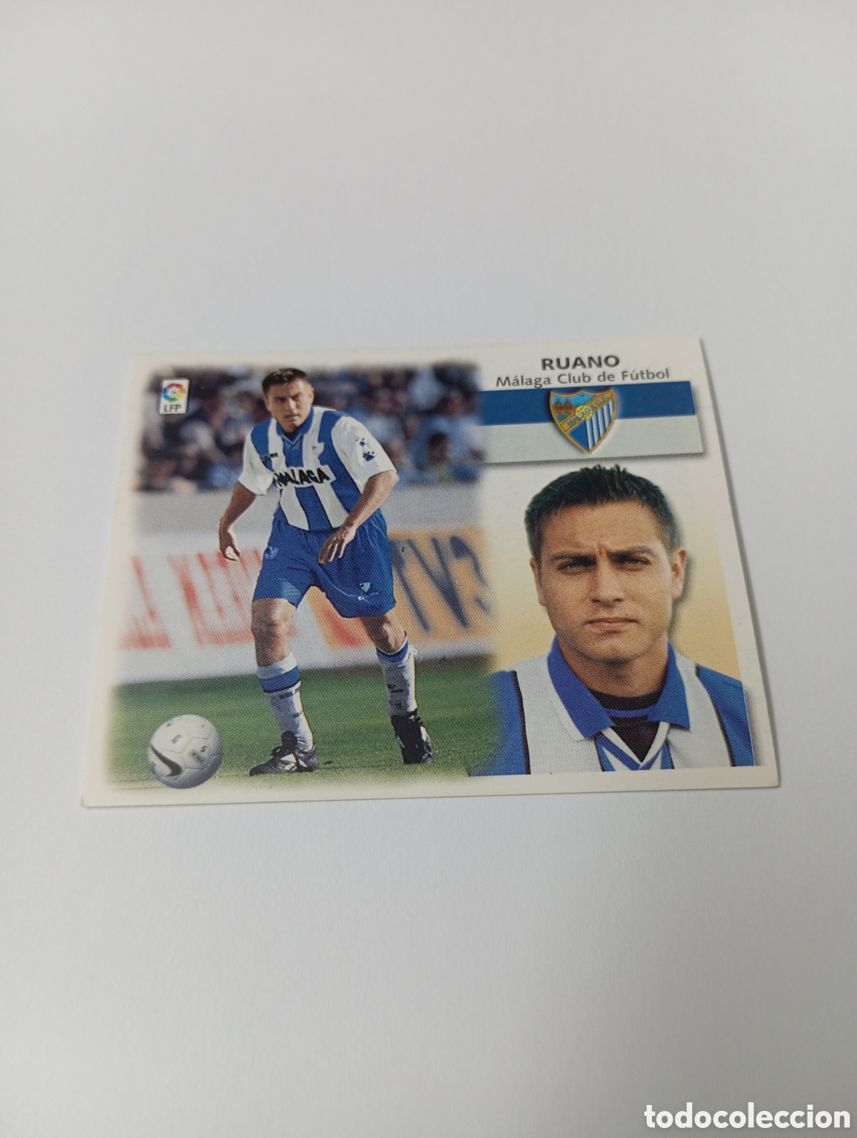 Cromos de F&uacute;tbol: RUANO M&aacute;laga LIGA ESTE 1999 2000 PANINI 99 00 NUEVO SIN PEGAR