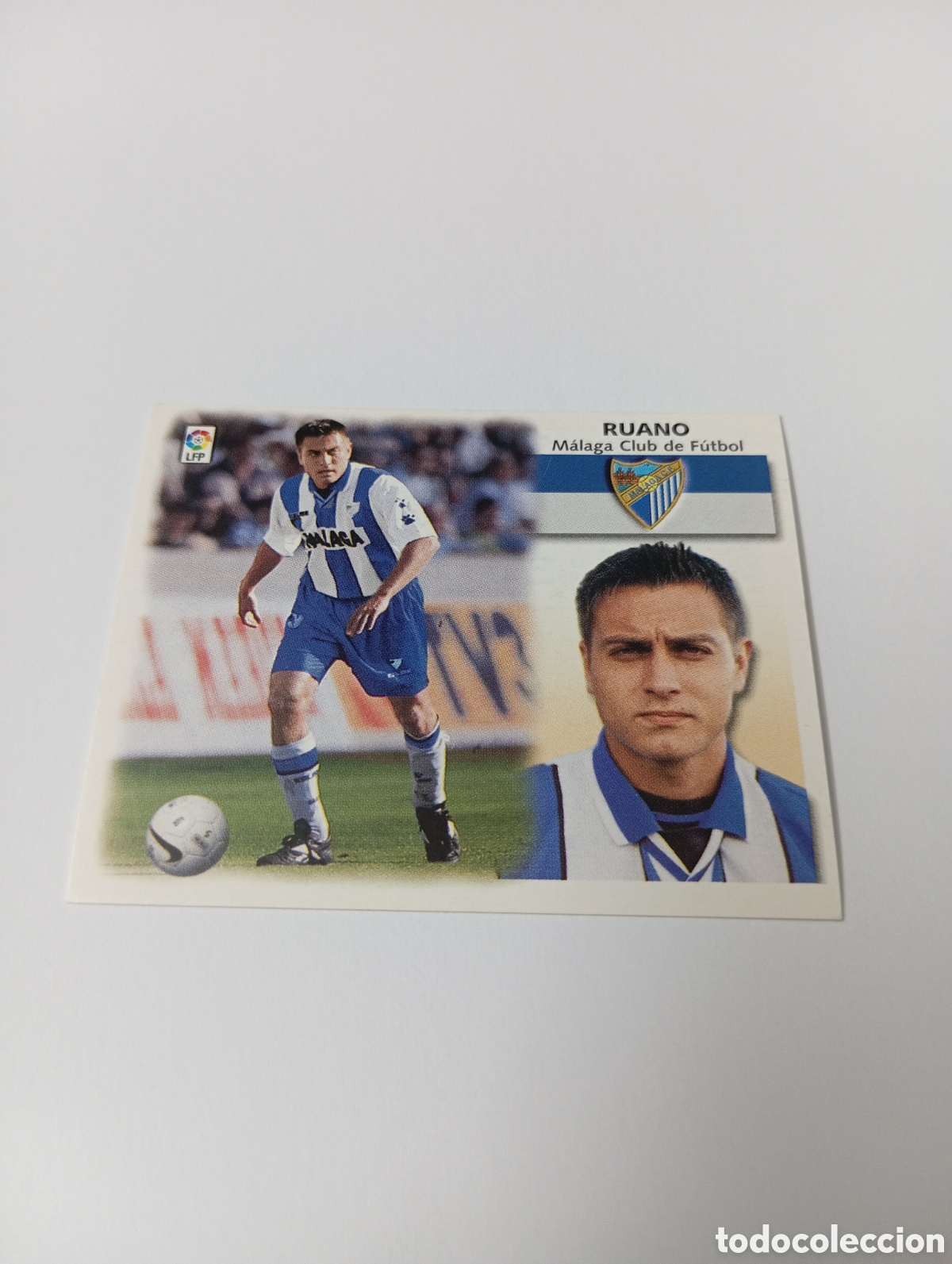 Cromos de F&uacute;tbol: RUANO M&aacute;laga LIGA ESTE 1999 2000 PANINI 99 00 NUEVO SIN PEGAR