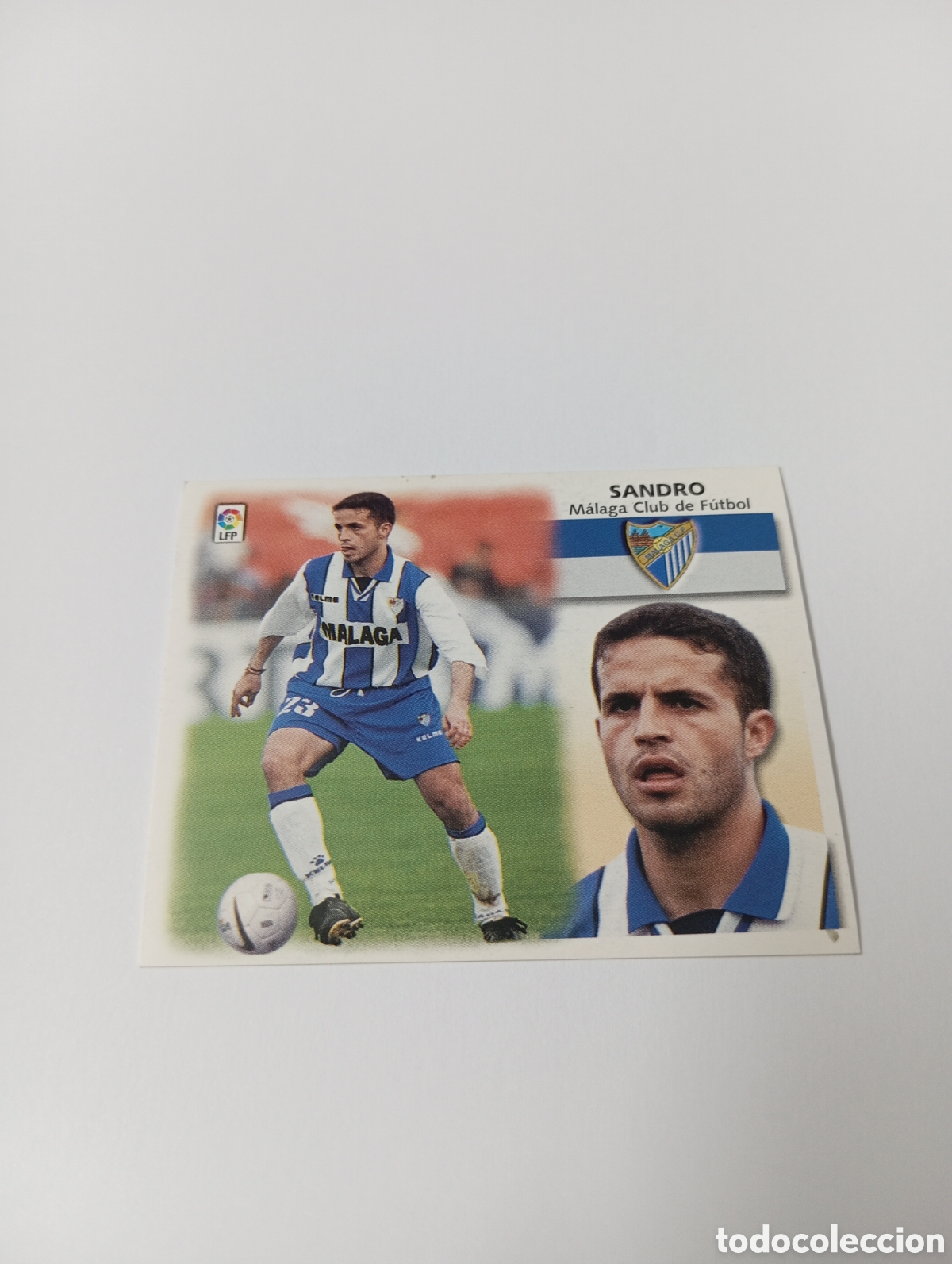 Cromos de F&uacute;tbol: SANDRO M&aacute;laga LIGA ESTE 1999 2000 PANINI 99 00 NUEVO SIN PEGAR