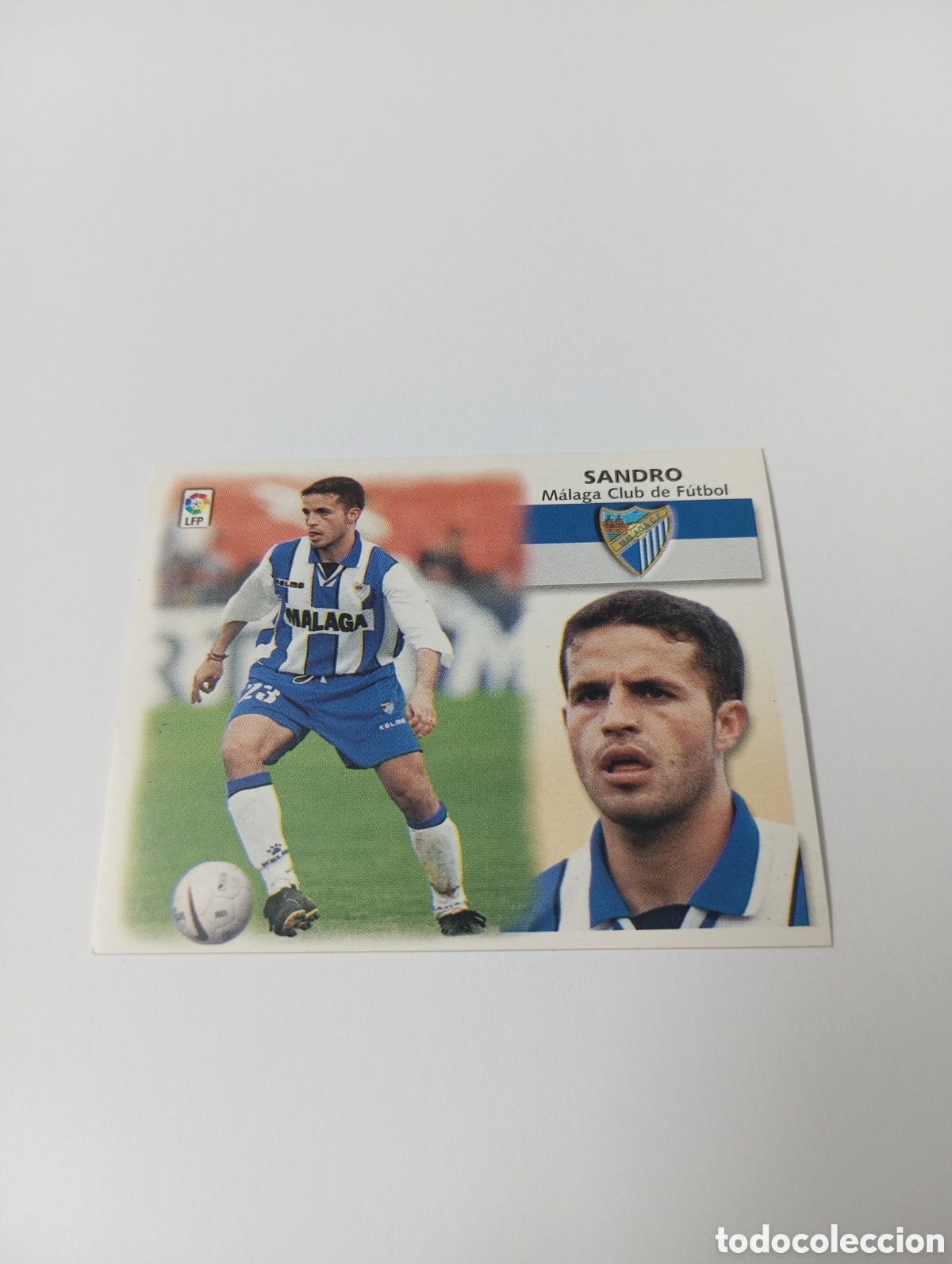 Cromos de F&uacute;tbol: SANDRO M&aacute;laga LIGA ESTE 1999 2000 PANINI 99 00 NUEVO SIN PEGAR