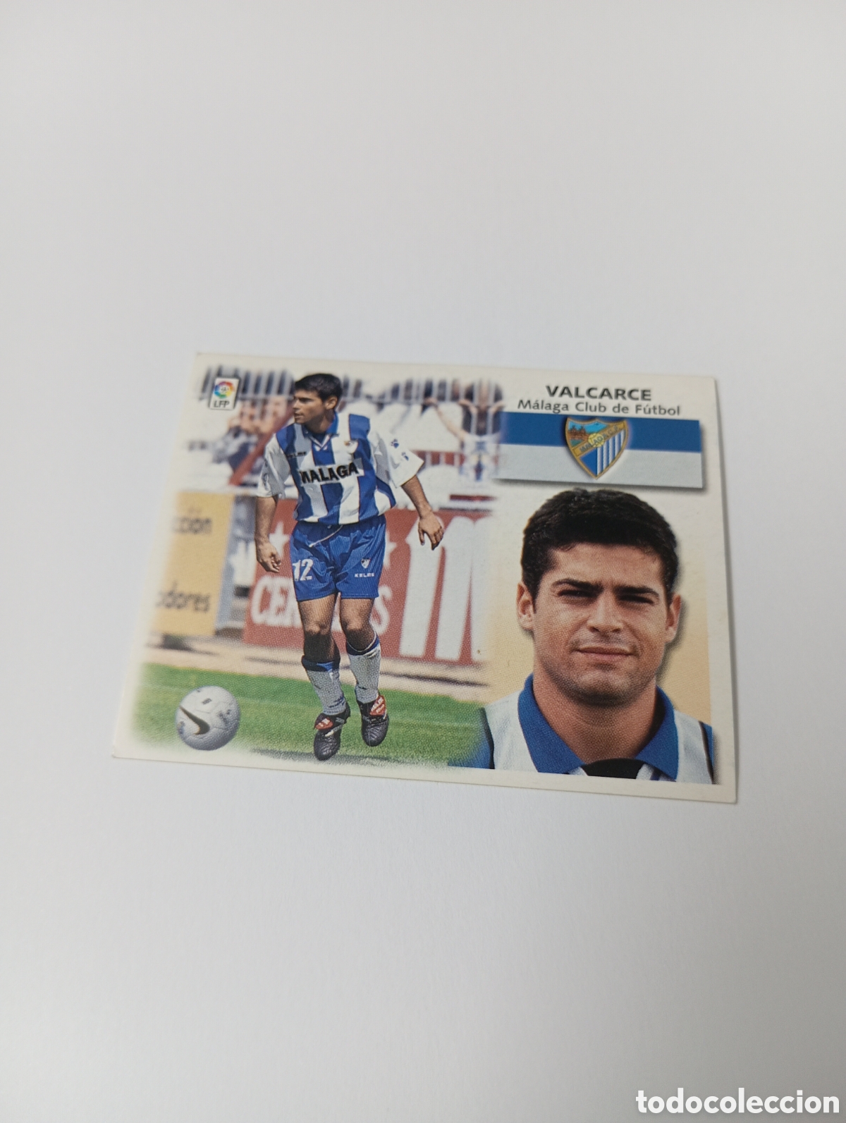 Cromos de F&uacute;tbol: VALCARCE M&aacute;laga LIGA ESTE 1999 2000 PANINI 99 00 NUEVO SIN PEGAR