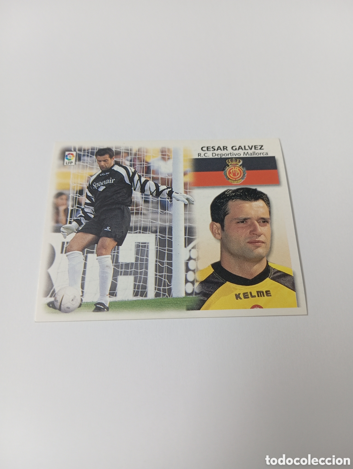 Cromos de F&uacute;tbol: CESAR G&Aacute;LVEZ Mallorca LIGA ESTE 1999 2000 PANINI 99 00 NUEVO SIN PEGAR