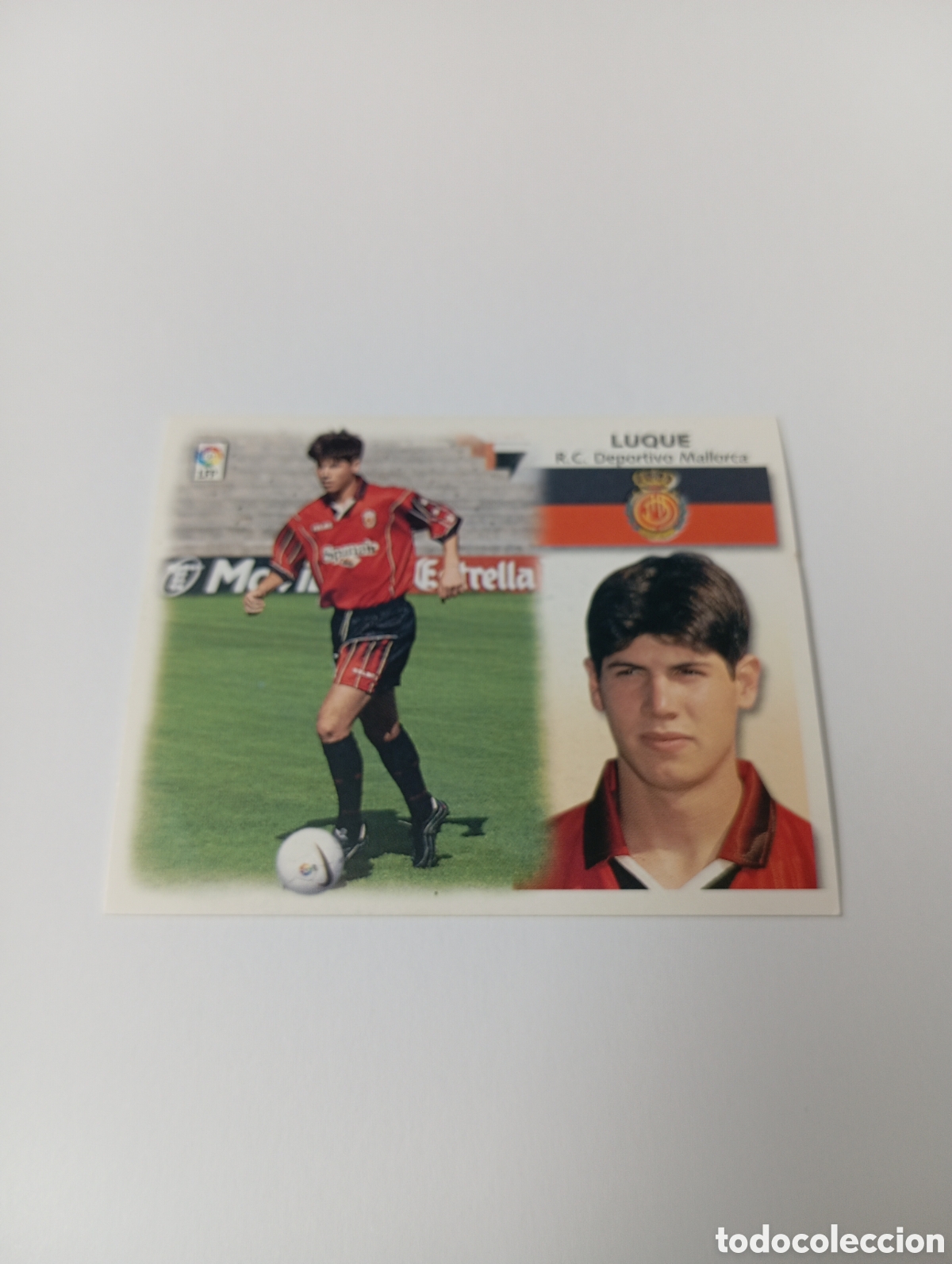 Cromos de F&uacute;tbol: LUQUE BAJA Mallorca LIGA ESTE 1999 2000 PANINI 99 00 NUEVO SIN PEGAR