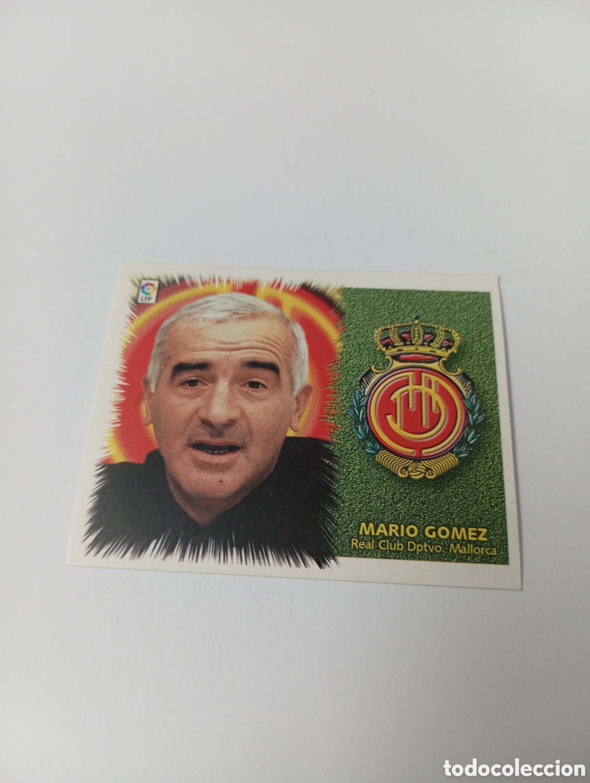 Cromos de F&uacute;tbol: ENTRENADOR MARIO GOMEZ BAJA Mallorca LIGA ESTE 1999 2000 PANINI 99 00 NUEVO SIN PEGAR