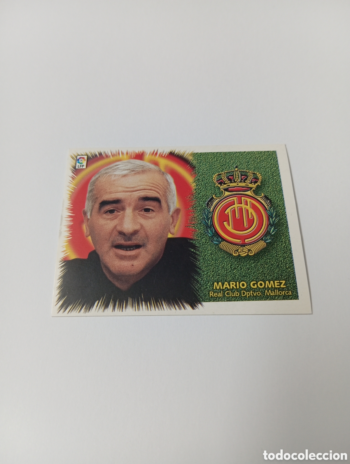 Cromos de F&uacute;tbol: ENTRENADOR MARIO GOMEZ BAJA Mallorca LIGA ESTE 1999 2000 PANINI 99 00 NUEVO SIN PEGAR