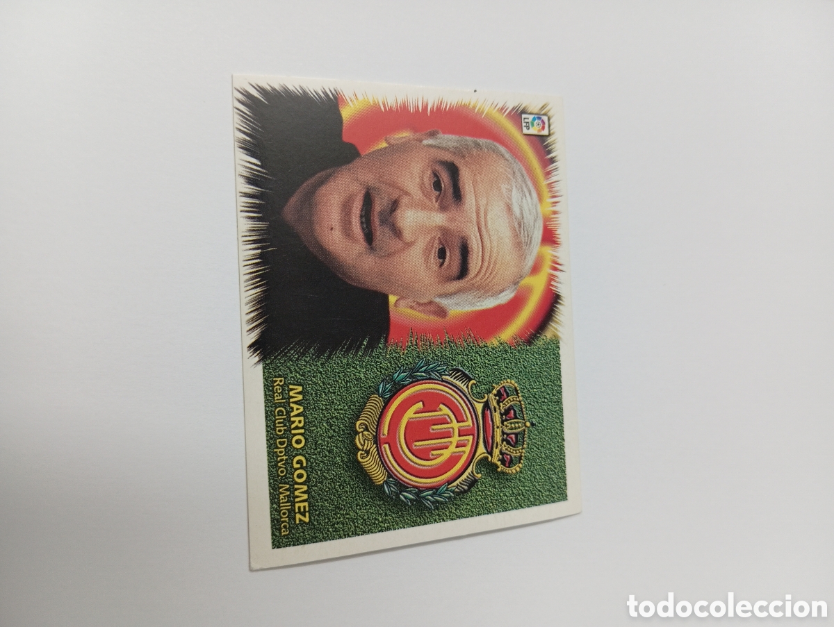 Cromos de F&uacute;tbol: ENTRENADOR MARIO GOMEZ BAJA Mallorca LIGA ESTE 1999 2000 PANINI 99 00 NUEVO SIN PEGAR
