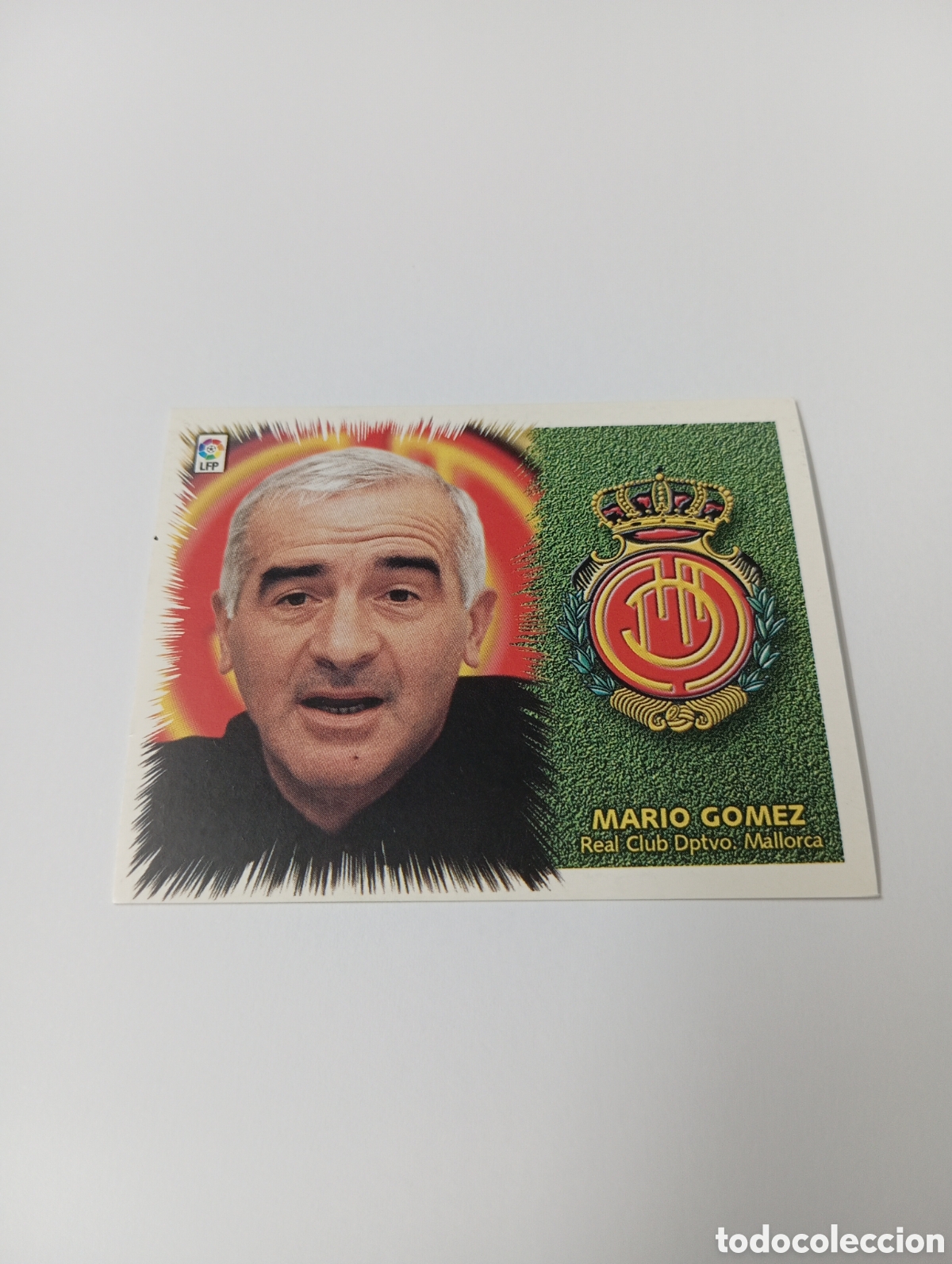 Cromos de F&uacute;tbol: ENTRENADOR MARIO GOMEZ BAJA Mallorca LIGA ESTE 1999 2000 PANINI 99 00 NUEVO SIN PEGAR