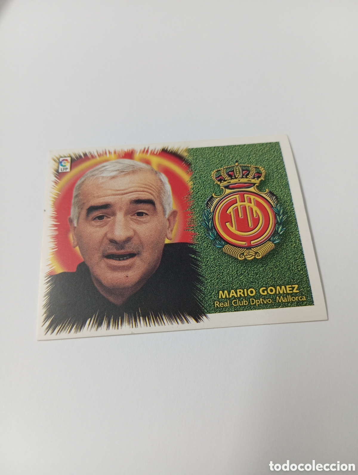 Cromos de F&uacute;tbol: ENTRENADOR MARIO GOMEZ BAJA Mallorca LIGA ESTE 1999 2000 PANINI 99 00 NUEVO SIN PEGAR
