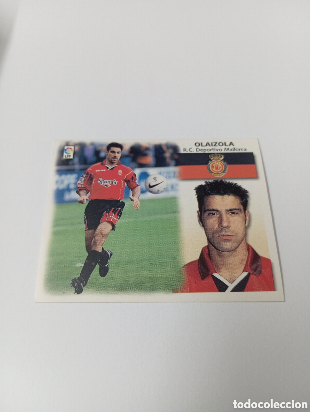 Cromos de F&uacute;tbol: OLAIZOLA Mallorca LIGA ESTE 1999 2000 PANINI 99 00 NUEVO SIN PEGAR