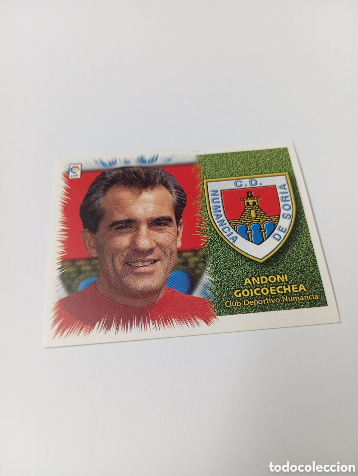 Cromos de F&uacute;tbol: ENTRENADOR ANDONI GOICOECHEA LIGA ESTE 1999 2000 PANINI 99 00 NUEVO SIN PEGAR