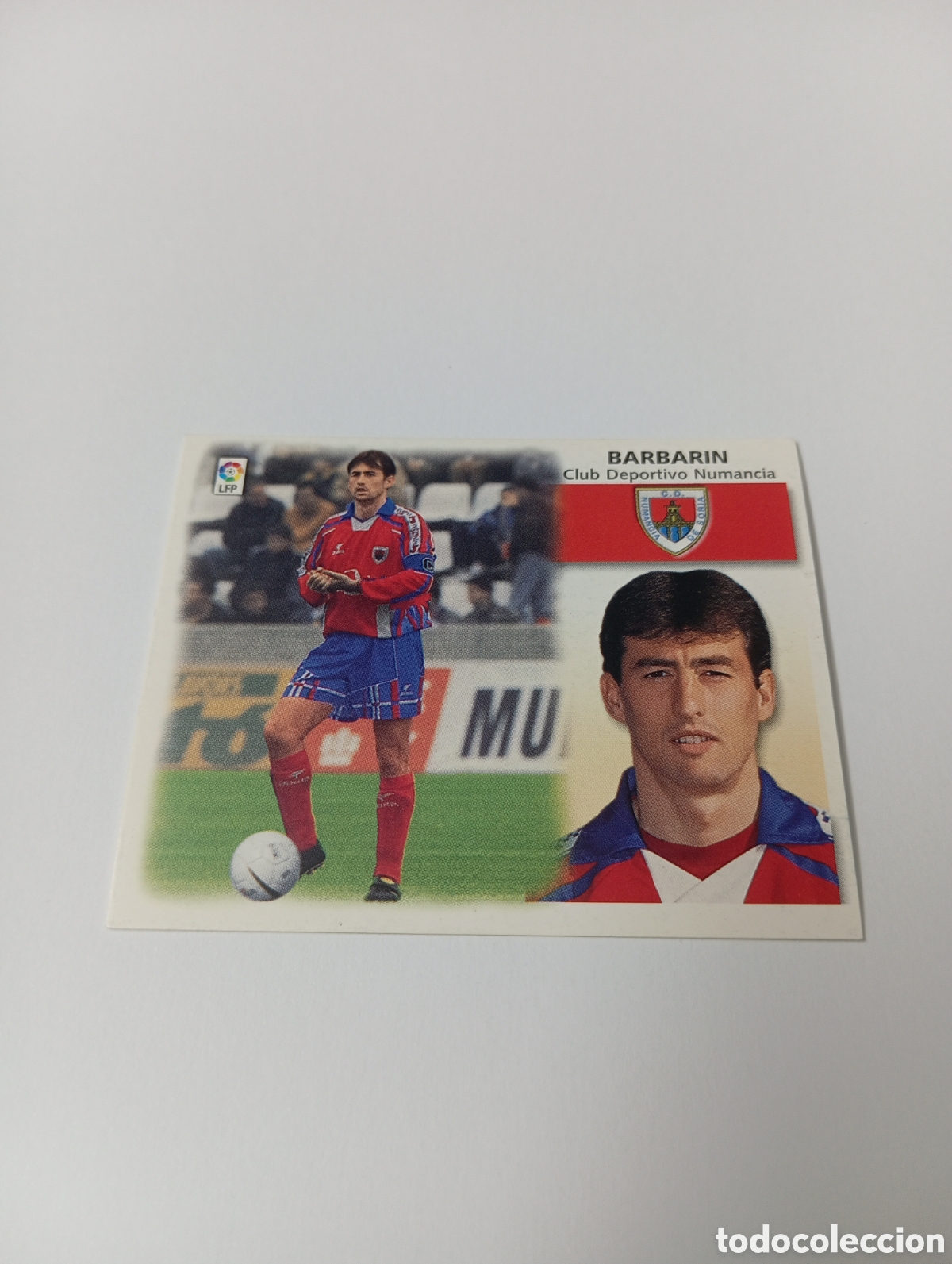 Cromos de F&uacute;tbol: BARBARIN BAJA Numancia LIGA ESTE 1999 2000 PANINI 99 00 NUEVO SIN PEGAR