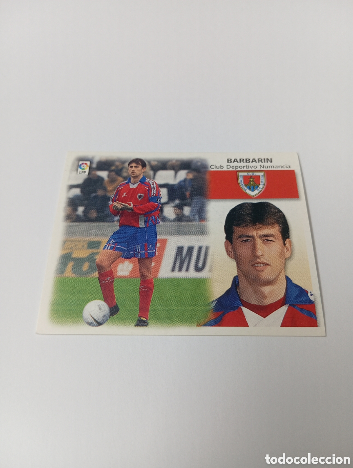 Cromos de F&uacute;tbol: BARBARIN BAJA Numancia LIGA ESTE 1999 2000 PANINI 99 00 NUEVO SIN PEGAR