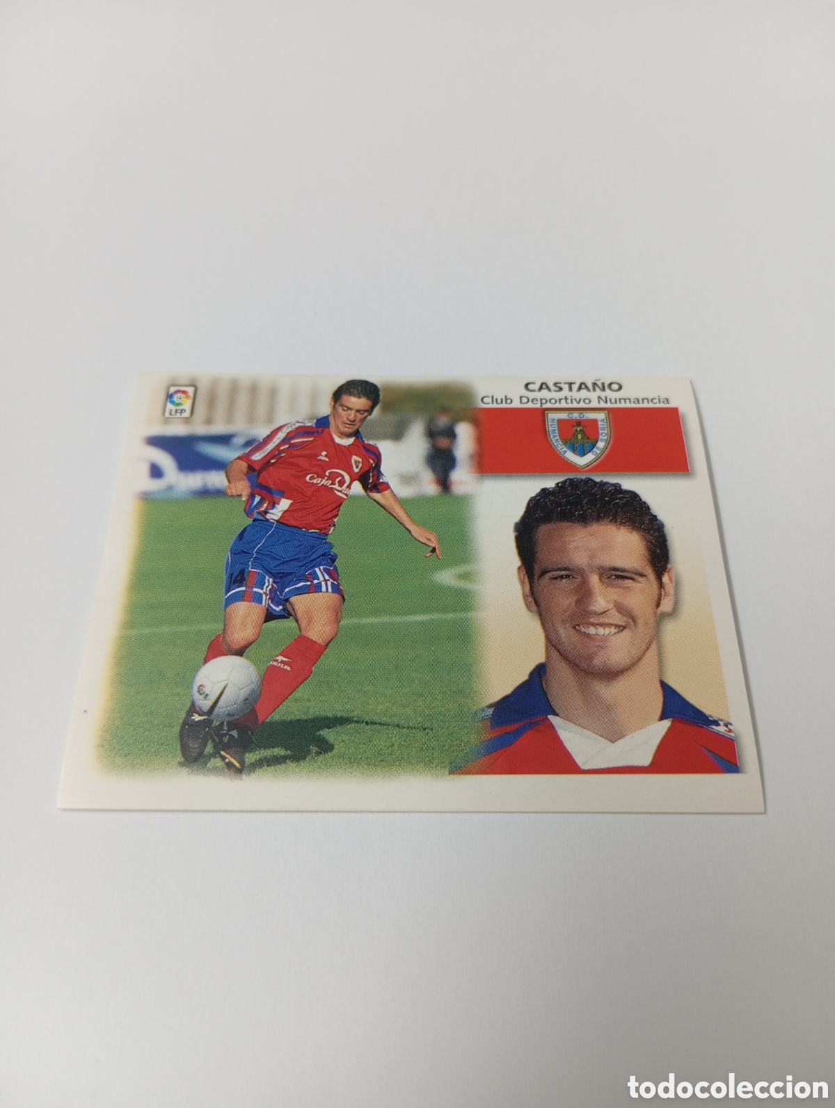 Cromos de F&uacute;tbol: CASTA&Ntilde;O Numancia LIGA ESTE 1999 2000 PANINI 99 00 NUEVO SIN PEGAR