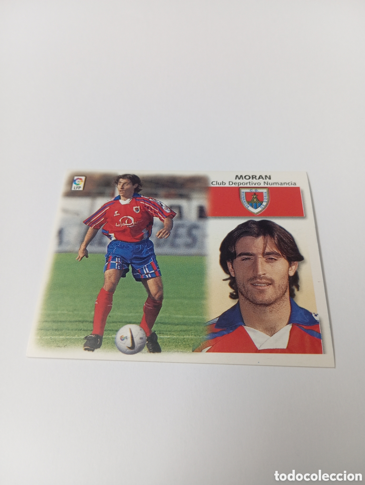 Cromos de F&uacute;tbol: MORAN Numancia LIGA ESTE 1999 2000 PANINI 99 00 NUEVO SIN PEGAR