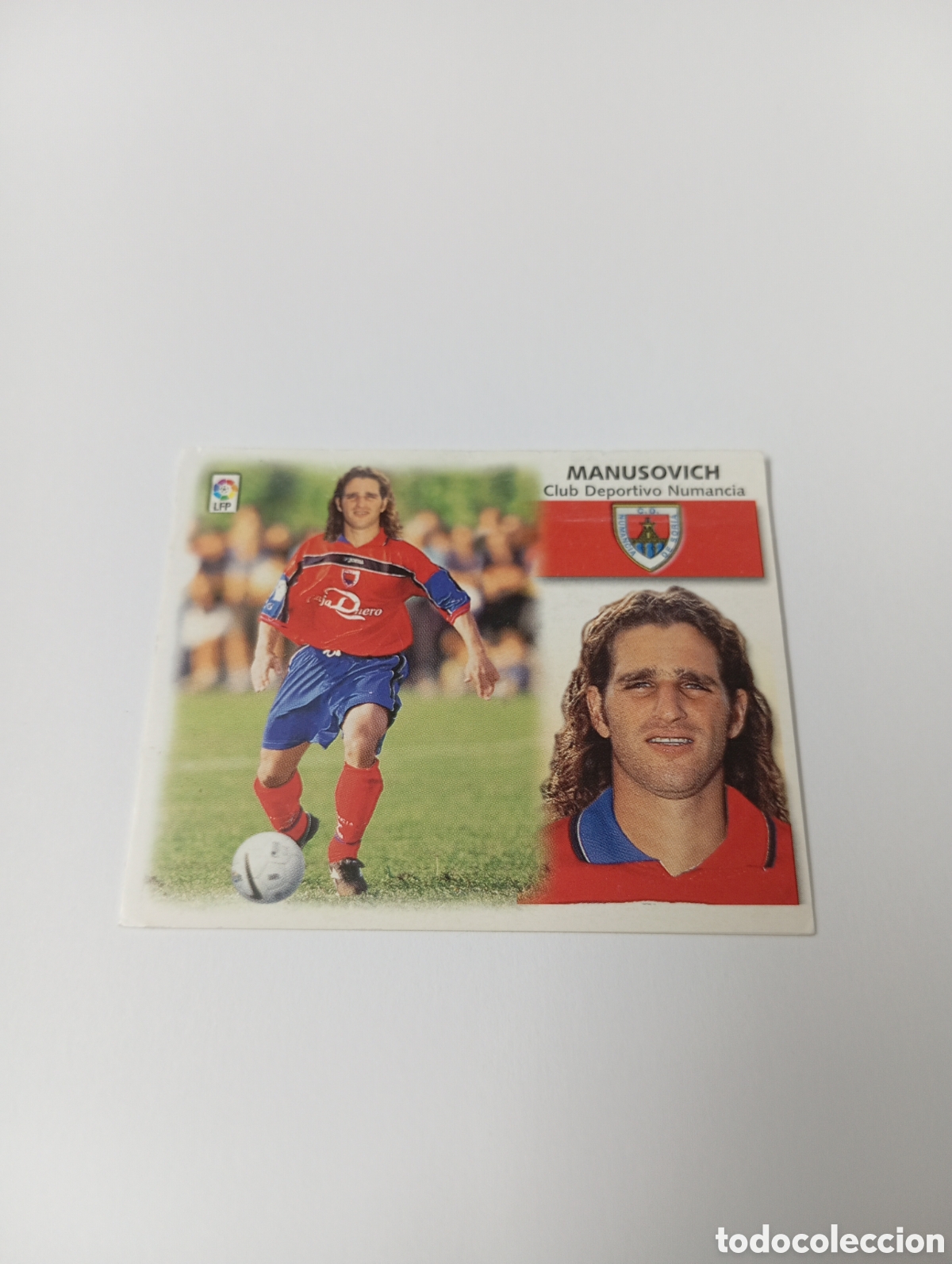Cromos de F&uacute;tbol: MANUSOVICH COLOCA Numancia LIGA ESTE 1999 2000 PANINI 99 00 NUEVO SIN PEGAR