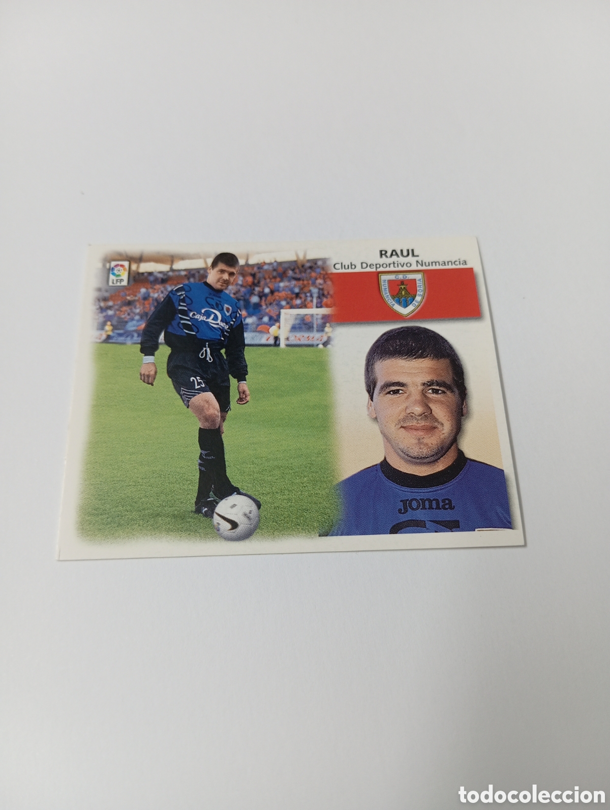Cromos de F&uacute;tbol: RAUL Numancia LIGA ESTE 1999 2000 PANINI 99 00 NUEVO SIN PEGAR