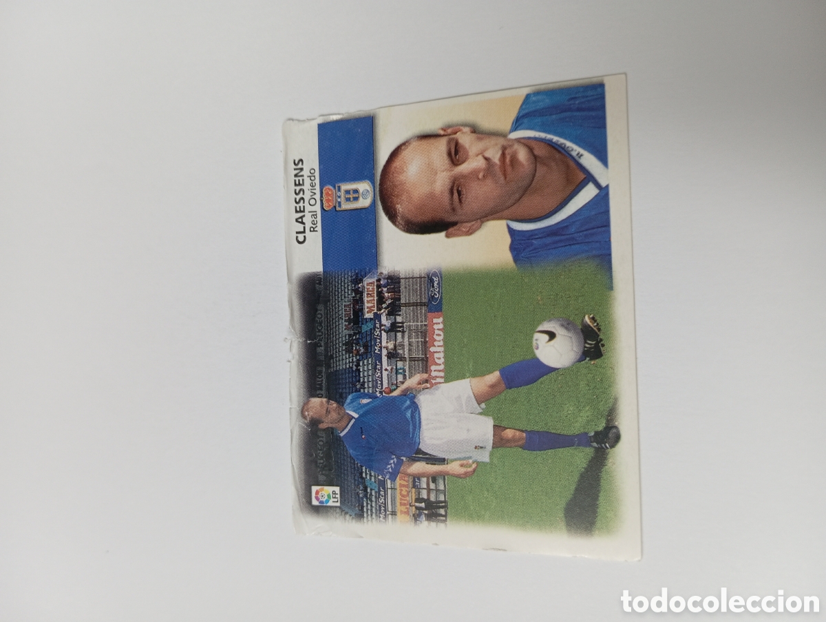 Cromos de F&uacute;tbol: CLAESSENS COLOCA Oviedo LIGA ESTE 1999 2000 PANINI 99 00 NUEVO SIN PEGAR