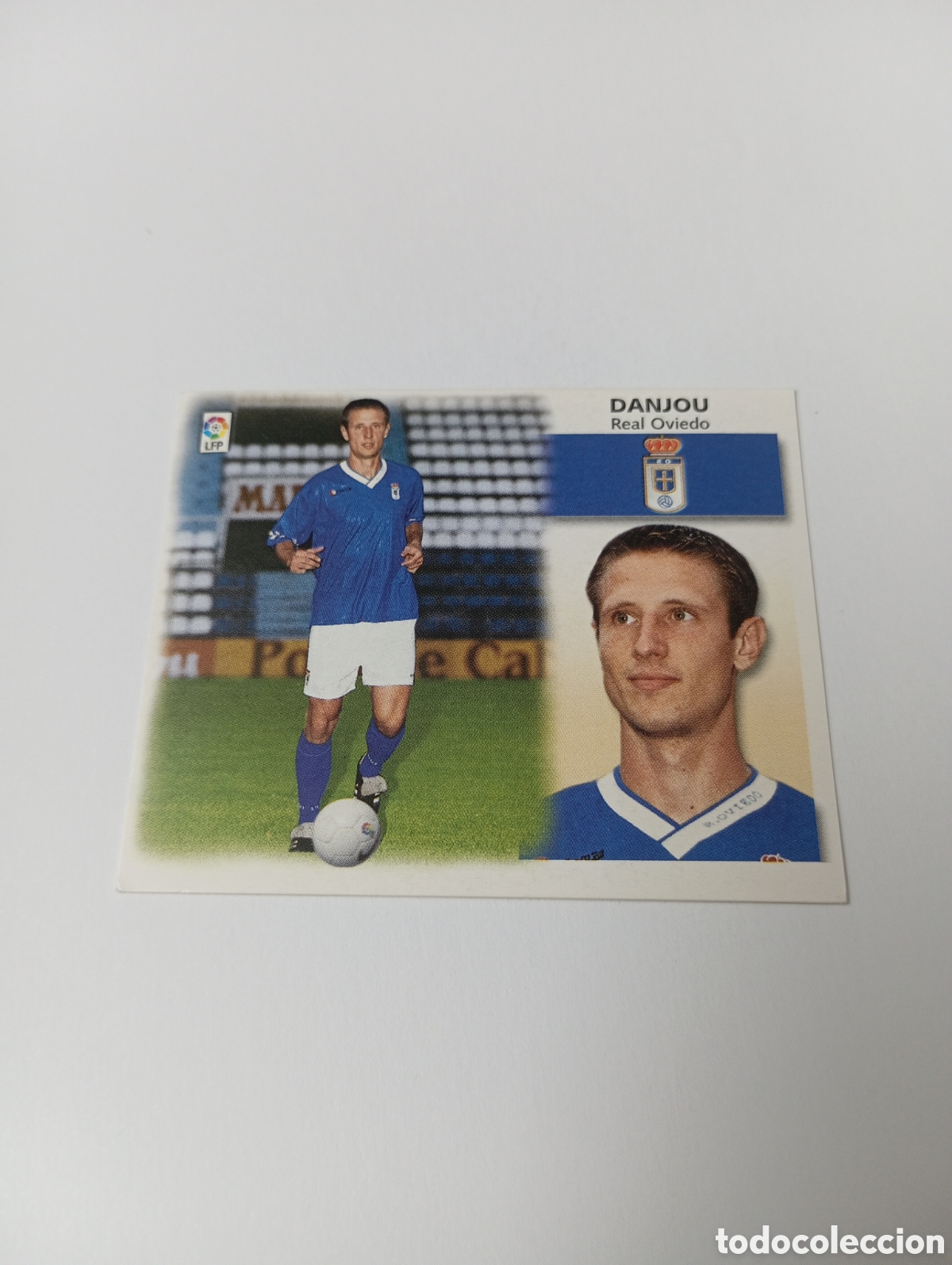 Cromos de F&uacute;tbol: DANJOU COLOCA Oviedo LIGA ESTE 1999 2000 PANINI 99 00 NUEVO SIN PEGAR