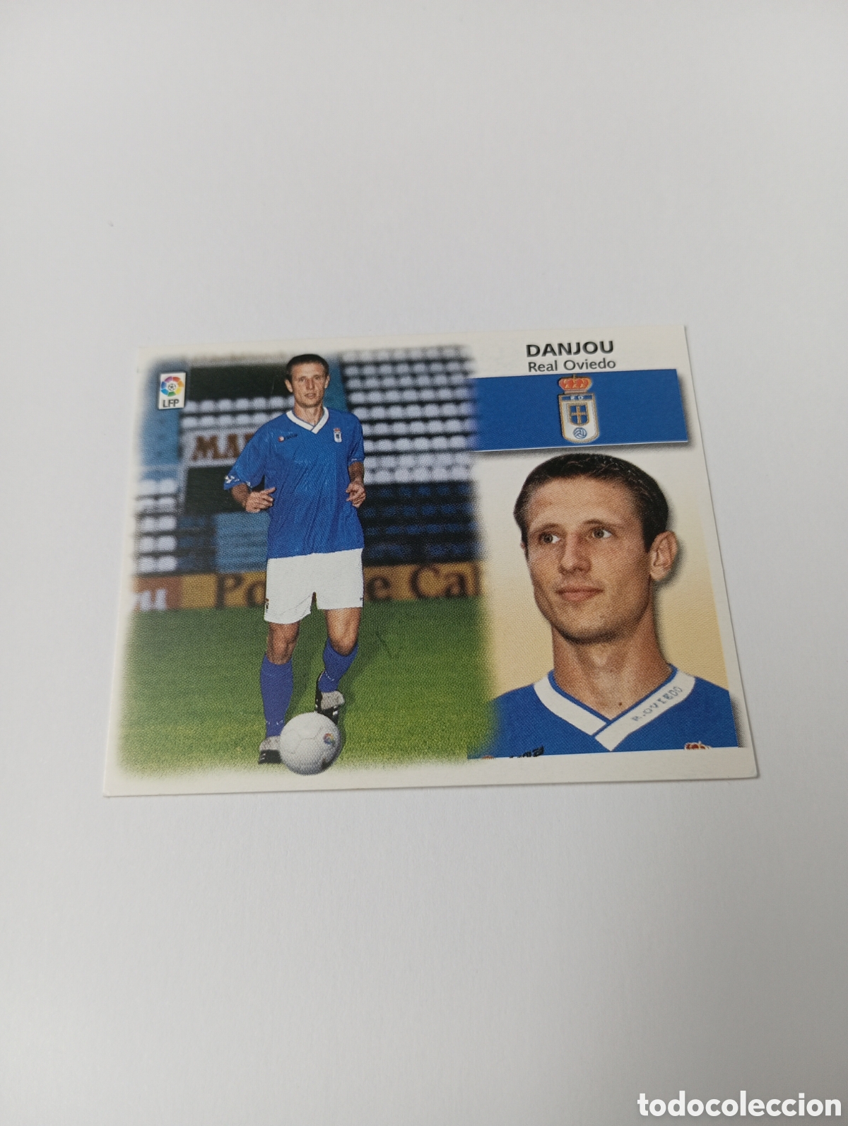 Cromos de F&uacute;tbol: DANJOU COLOCA Oviedo LIGA ESTE 1999 2000 PANINI 99 00 NUEVO SIN PEGAR
