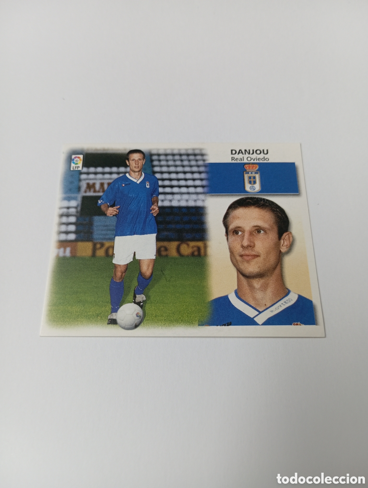 Cromos de F&uacute;tbol: DANJOU COLOCA Oviedo LIGA ESTE 1999 2000 PANINI 99 00 NUEVO SIN PEGAR