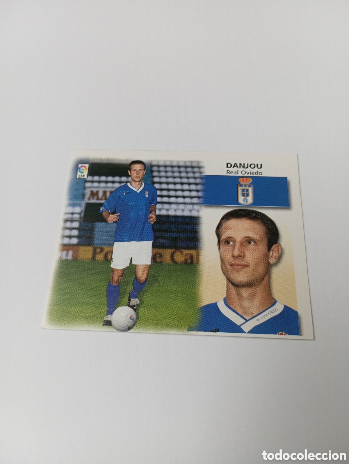 Cromos de F&uacute;tbol: DANJOU COLOCA Oviedo LIGA ESTE 1999 2000 PANINI 99 00 NUEVO SIN PEGAR