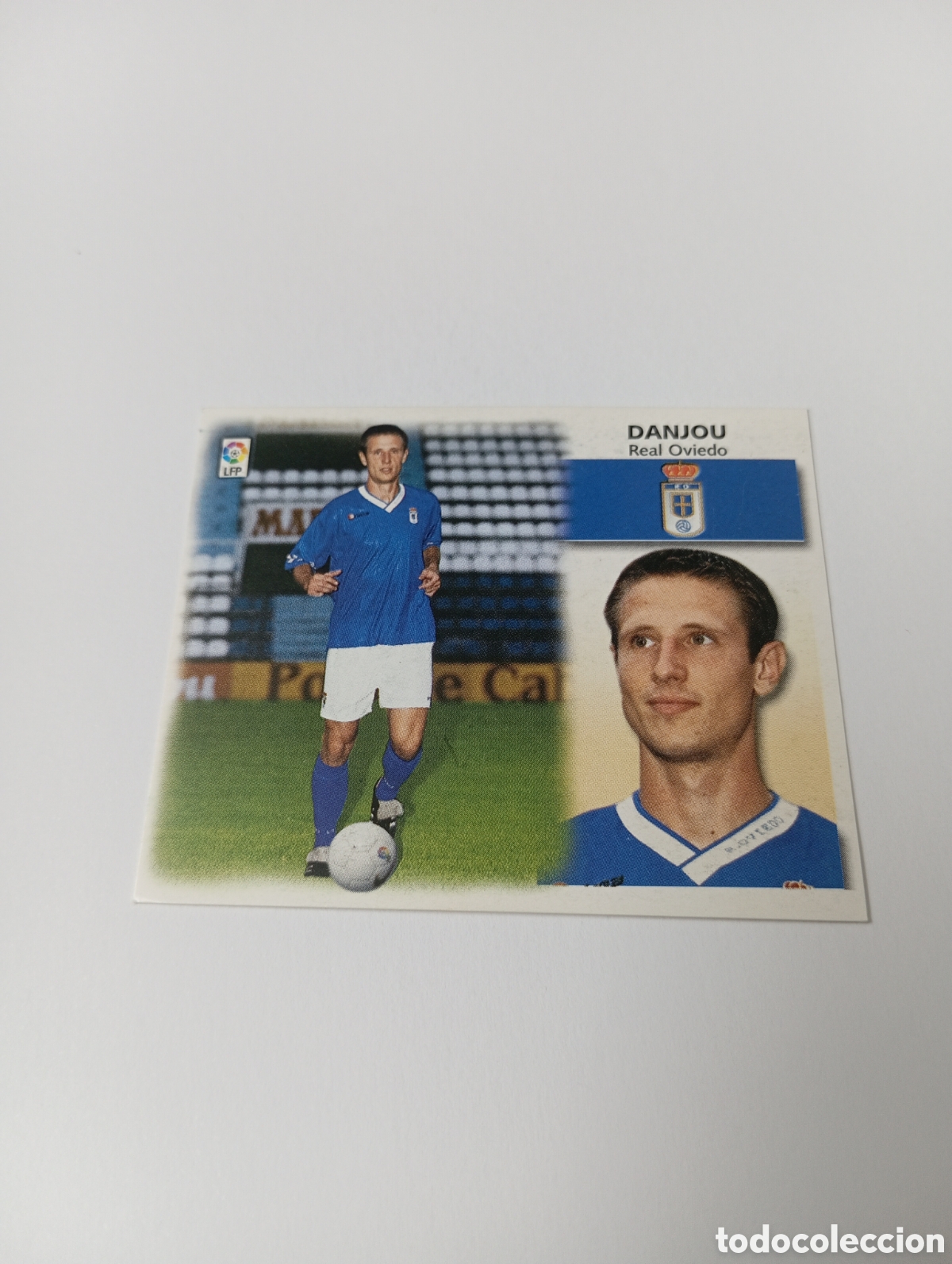 Cromos de F&uacute;tbol: DANJOU COLOCA Oviedo LIGA ESTE 1999 2000 PANINI 99 00 NUEVO SIN PEGAR