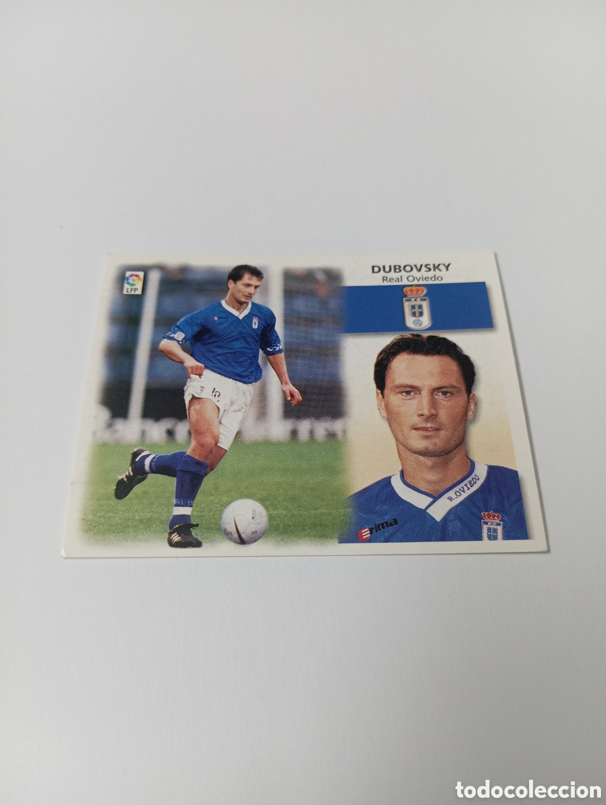 Cromos de F&uacute;tbol: DUBOVSKY Oviedo LIGA ESTE 1999 2000 PANINI 99 00 NUEVO SIN PEGAR