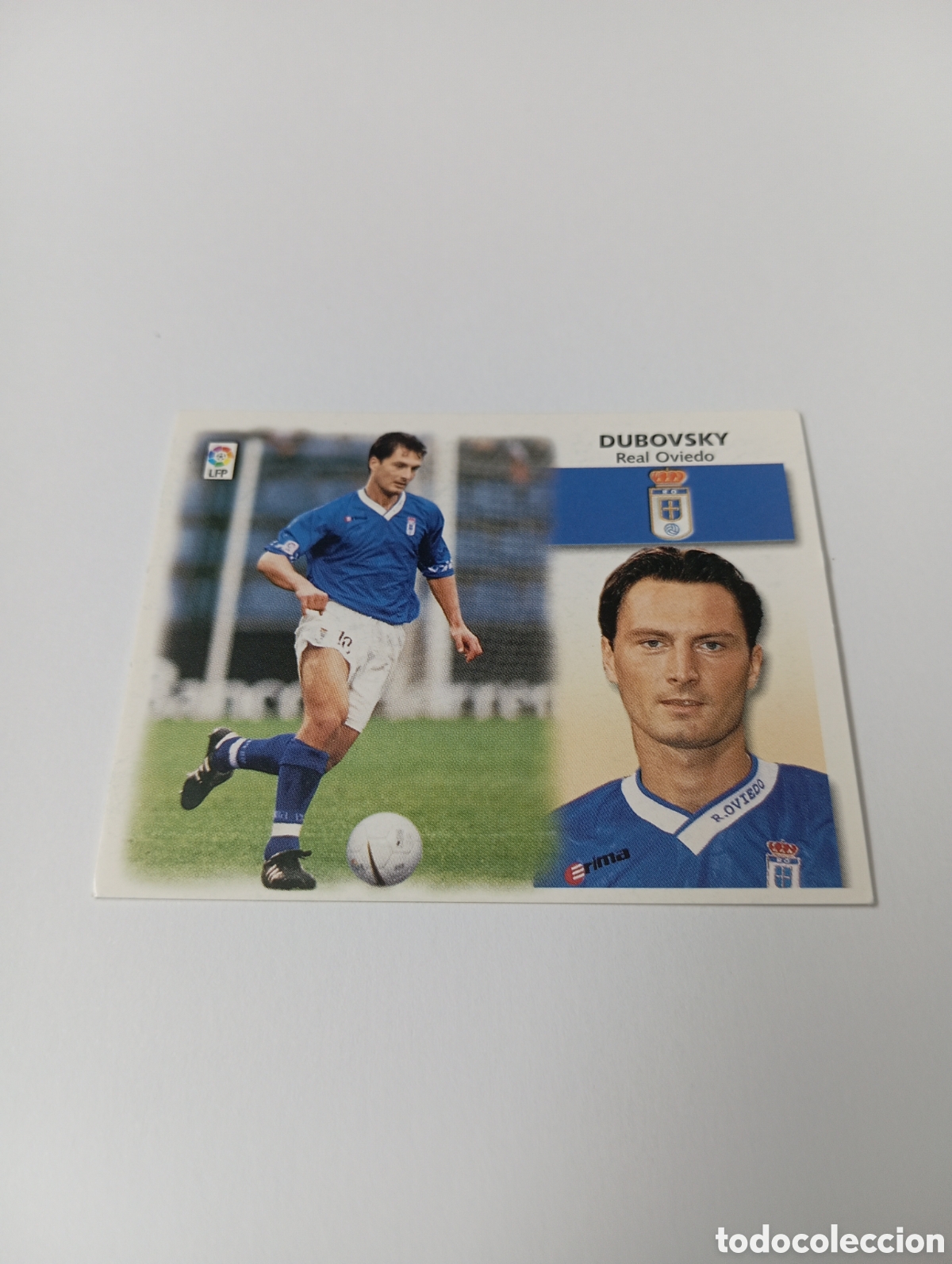 Cromos de F&uacute;tbol: DUBOVSKY Oviedo LIGA ESTE 1999 2000 PANINI 99 00 NUEVO SIN PEGAR