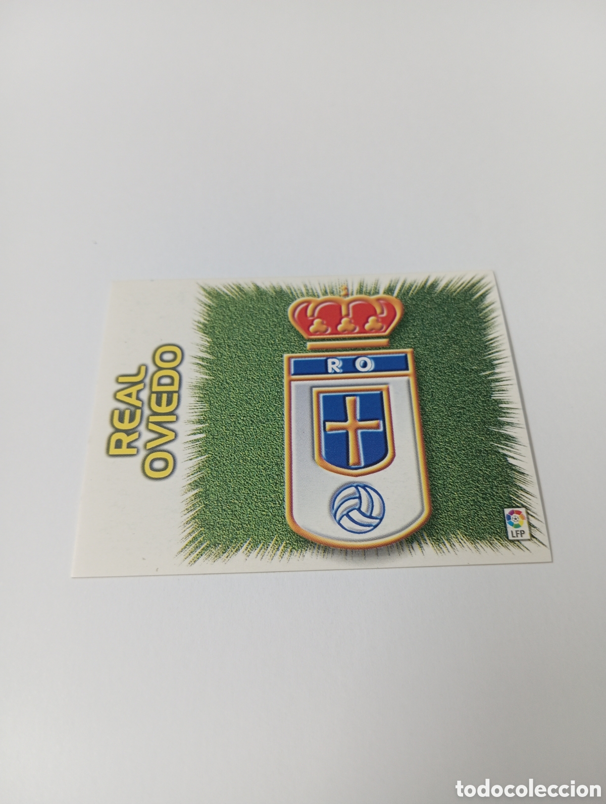 Cromos de F&uacute;tbol: ESCUDO Oviedo LIGA ESTE 1999 2000 PANINI 99 00 NUEVO SIN PEGAR