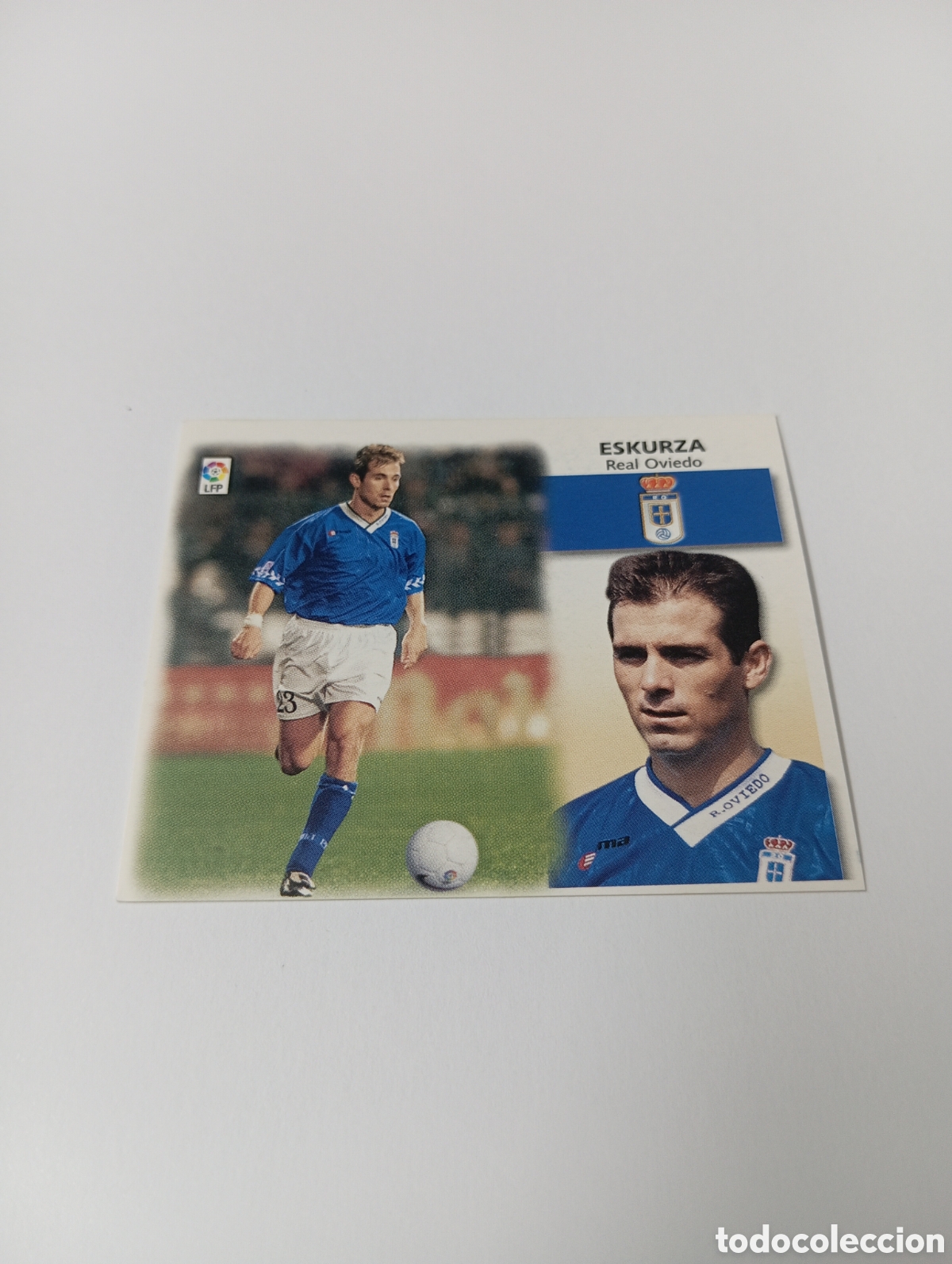 Cromos de F&uacute;tbol: ESKURZA Oviedo LIGA ESTE 1999 2000 PANINI 99 00 NUEVO SIN PEGAR