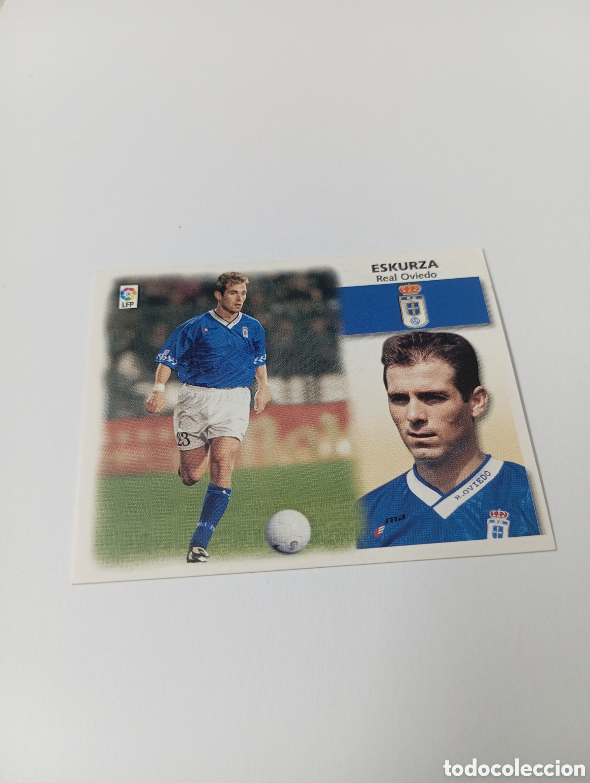 Cromos de F&uacute;tbol: ESKURZA Oviedo LIGA ESTE 1999 2000 PANINI 99 00 NUEVO SIN PEGAR