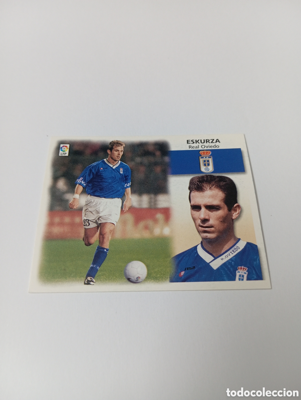 Cromos de F&uacute;tbol: ESKURZA Oviedo LIGA ESTE 1999 2000 PANINI 99 00 NUEVO SIN PEGAR