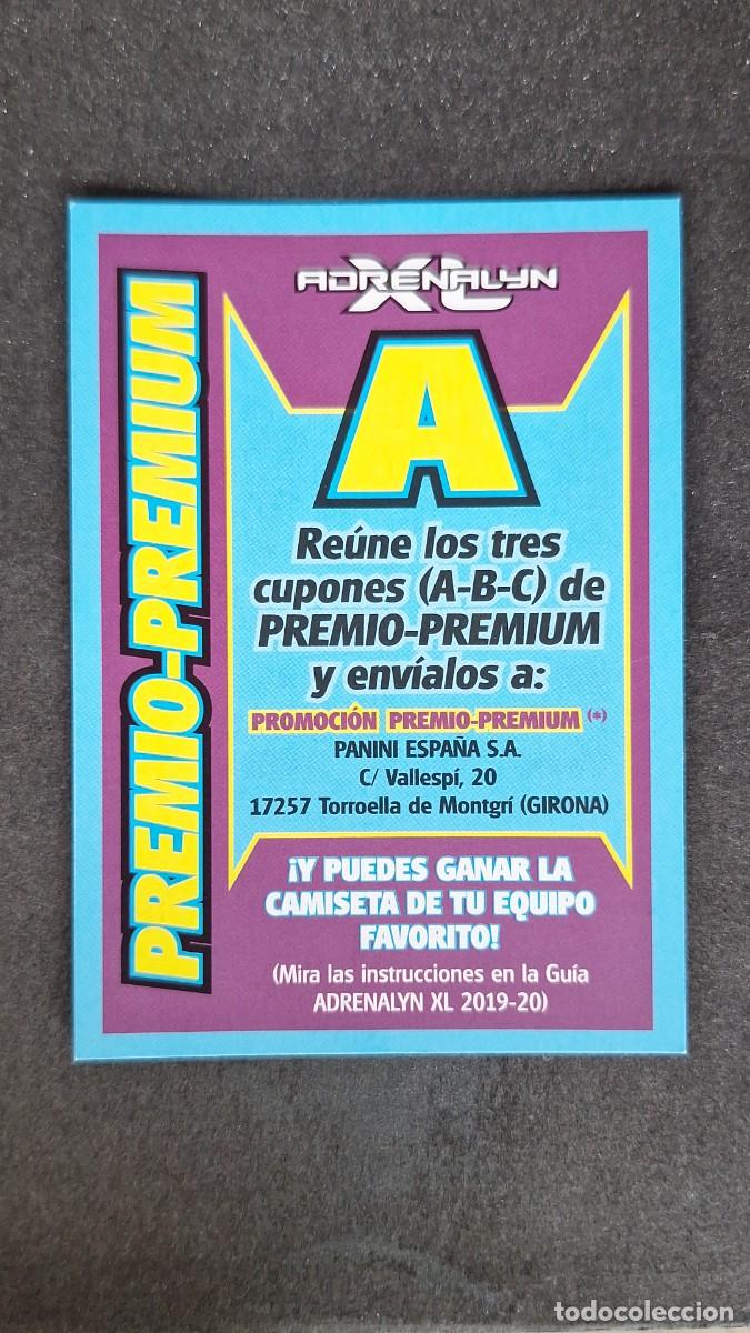 Cromos de F&uacute;tbol: L1 PREMIO PREMIUM A PANINI ADRENALYN XL LIGA 2019/20 19 20