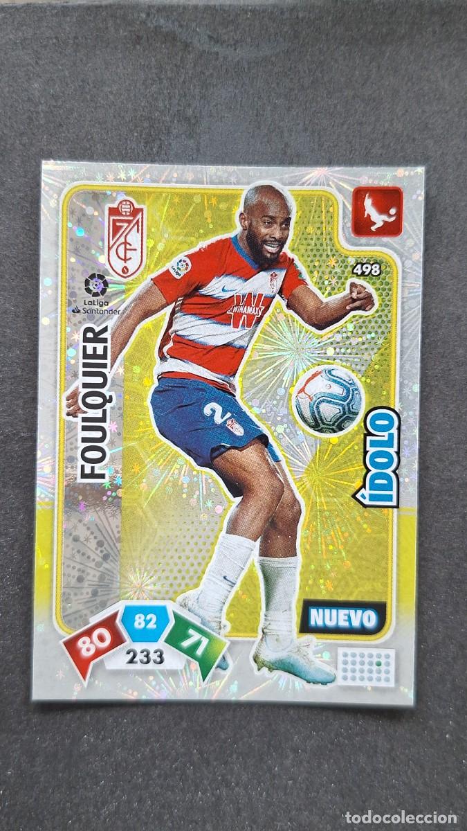 Cromos de F&uacute;tbol: L1 FOULQUIER GRANADA C. F. 498 NUEVO IDOLO PANINI ADRENALYN XL LIGA 2019/20 19 20