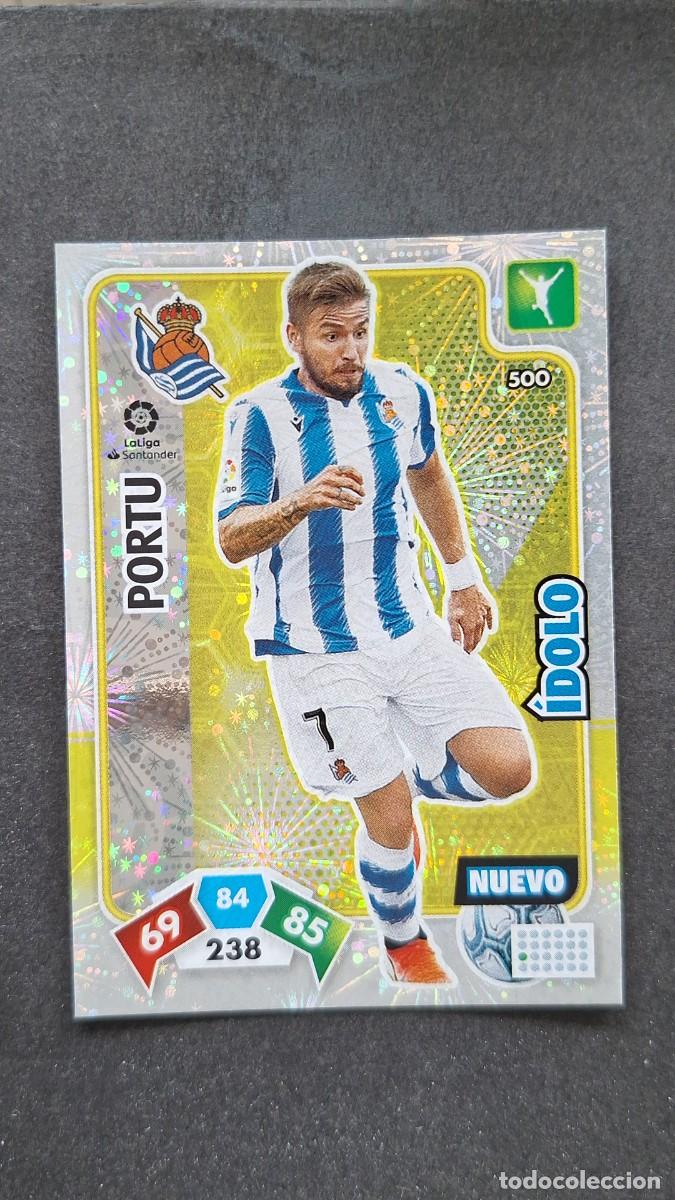 Cromos de F&uacute;tbol: L1 PORTU REAL SOCIEDAD 500 NUEVO IDOLO PANINI ADRENALYN XL LIGA 2019/20 19 20