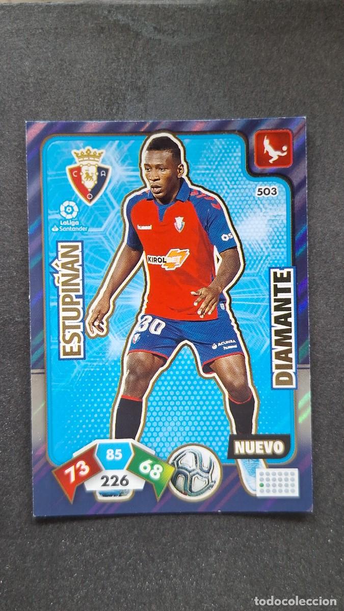 Cromos de F&uacute;tbol: L1 ESTUPI&Ntilde;AN C. A. OSASUNA 503 NUEVO DIAMANTE PANINI ADRENALYN XL LIGA 2019/20 19 20