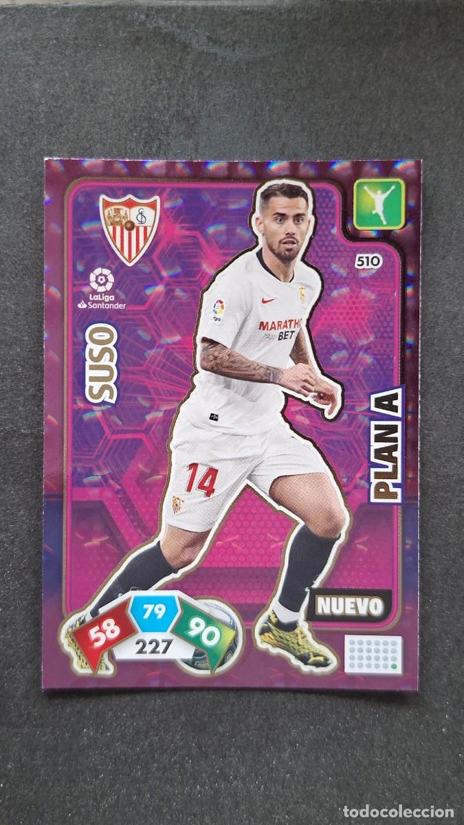 Cromos de F&uacute;tbol: L1 SUSO SEVILLA F. C. 510 NUEVO PLAN A PANINI ADRENALYN XL LIGA 2019/20 19 20
