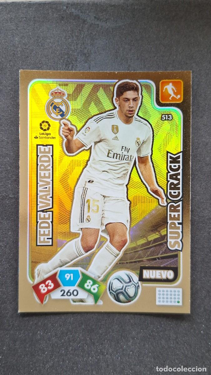 Cromos de F&uacute;tbol: L1 FEDE VALVERDE REAL MADRID 513 NUEVO SUPER CRACK PANINI ADRENALYN XL LIGA 2019/20 19 20