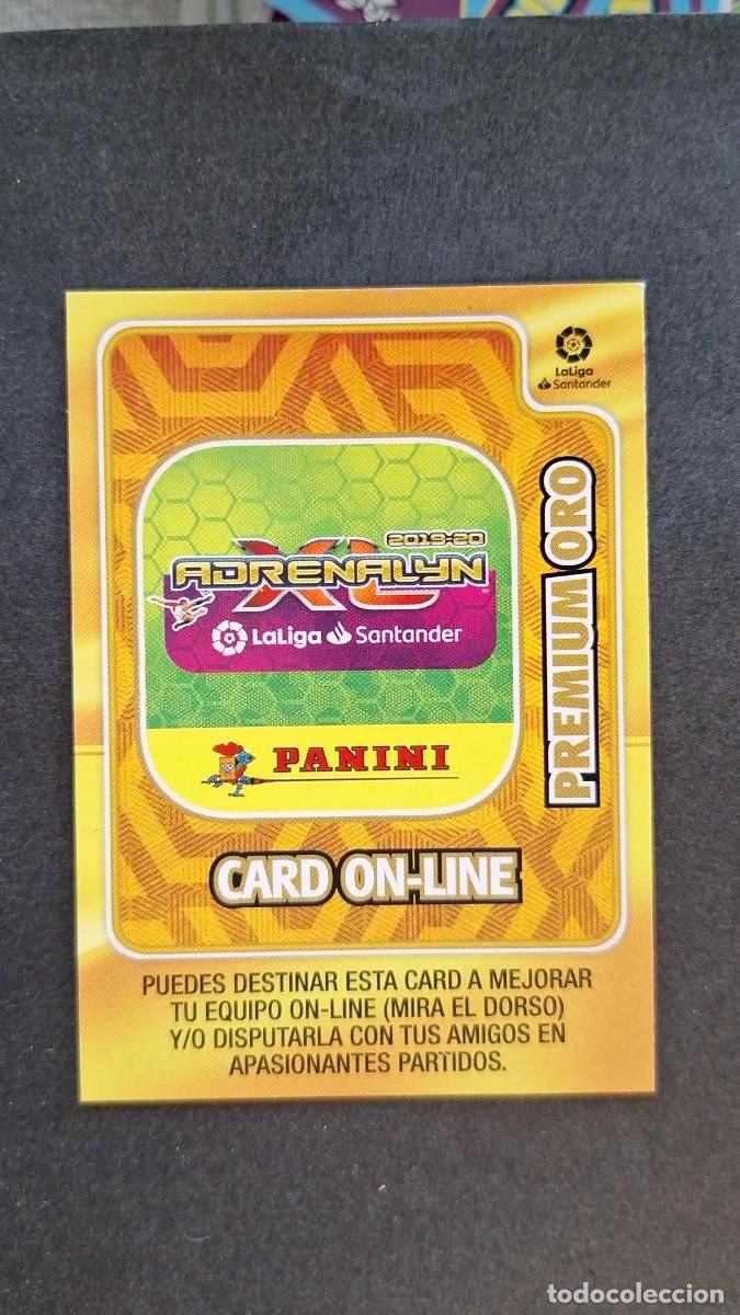 Cromos de F&uacute;tbol: L1 CARD ON LINE PREMIUM ORO PANINI ADRENALYN XL LIGA 2019/20 19 20