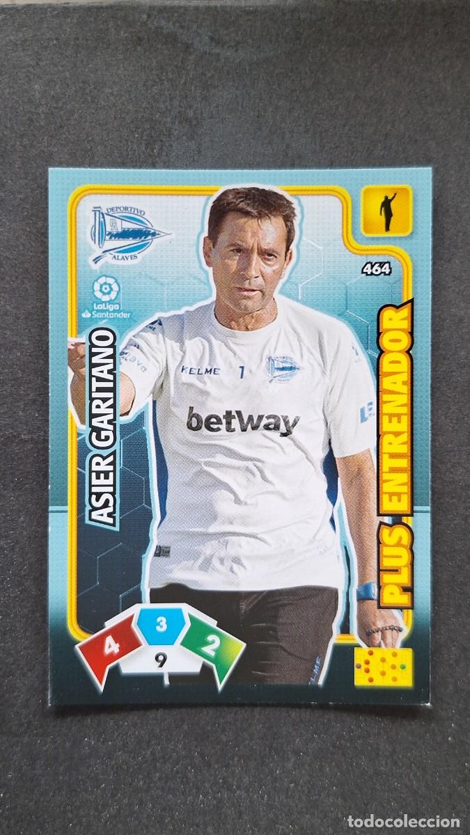 Cromos de F&uacute;tbol: L1 GARITANO DEPORTIVO ALAVES 464 PLUS ENTRENADOR PANINI ADRENALYN XL LIGA 2019/20 19 20
