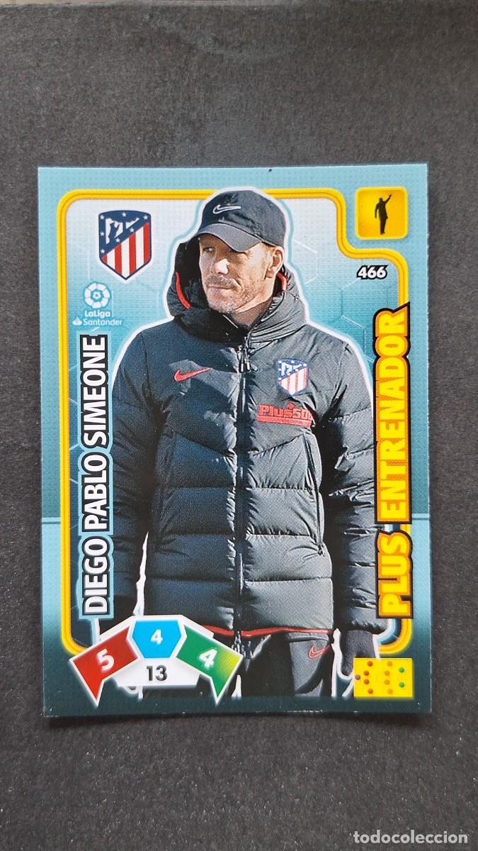Cromos de F&uacute;tbol: L1 SIMEONE ATLETICO DE MADRID 466 PLUS ENTRENADOR PANINI ADRENALYN XL LIGA 2019/20 19 20