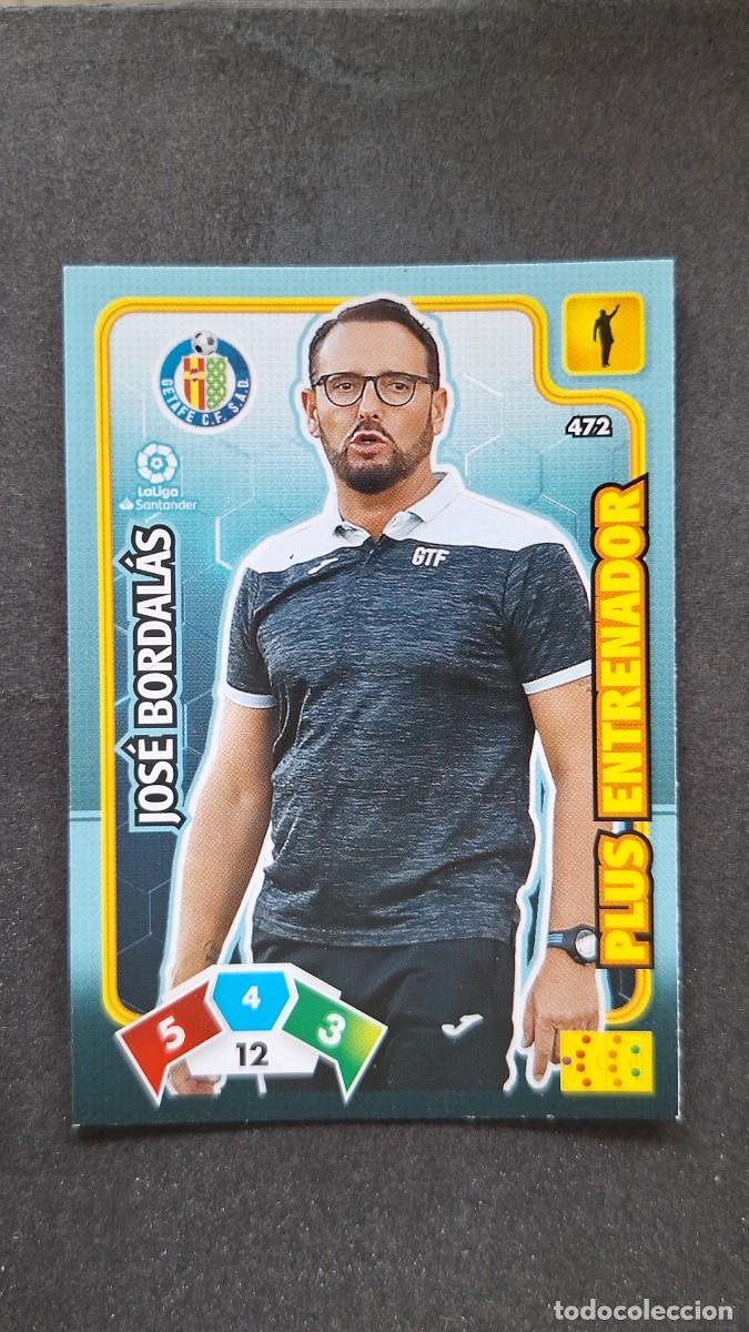 Cromos de F&uacute;tbol: L1 BORDALAS GETAFE C. F. 472 PLUS ENTRENADOR PANINI ADRENALYN XL LIGA 2019/20 19 20