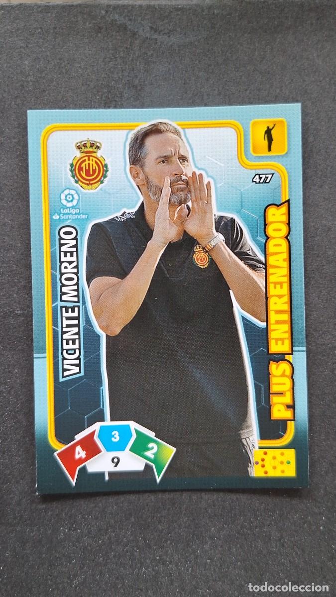 Cromos de F&uacute;tbol: L1 VICENTE MORENO R. C. D. MALLORCA 477 PLUS ENTRENADOR PANINI ADRENALYN XL LIGA 2019/20 19 20