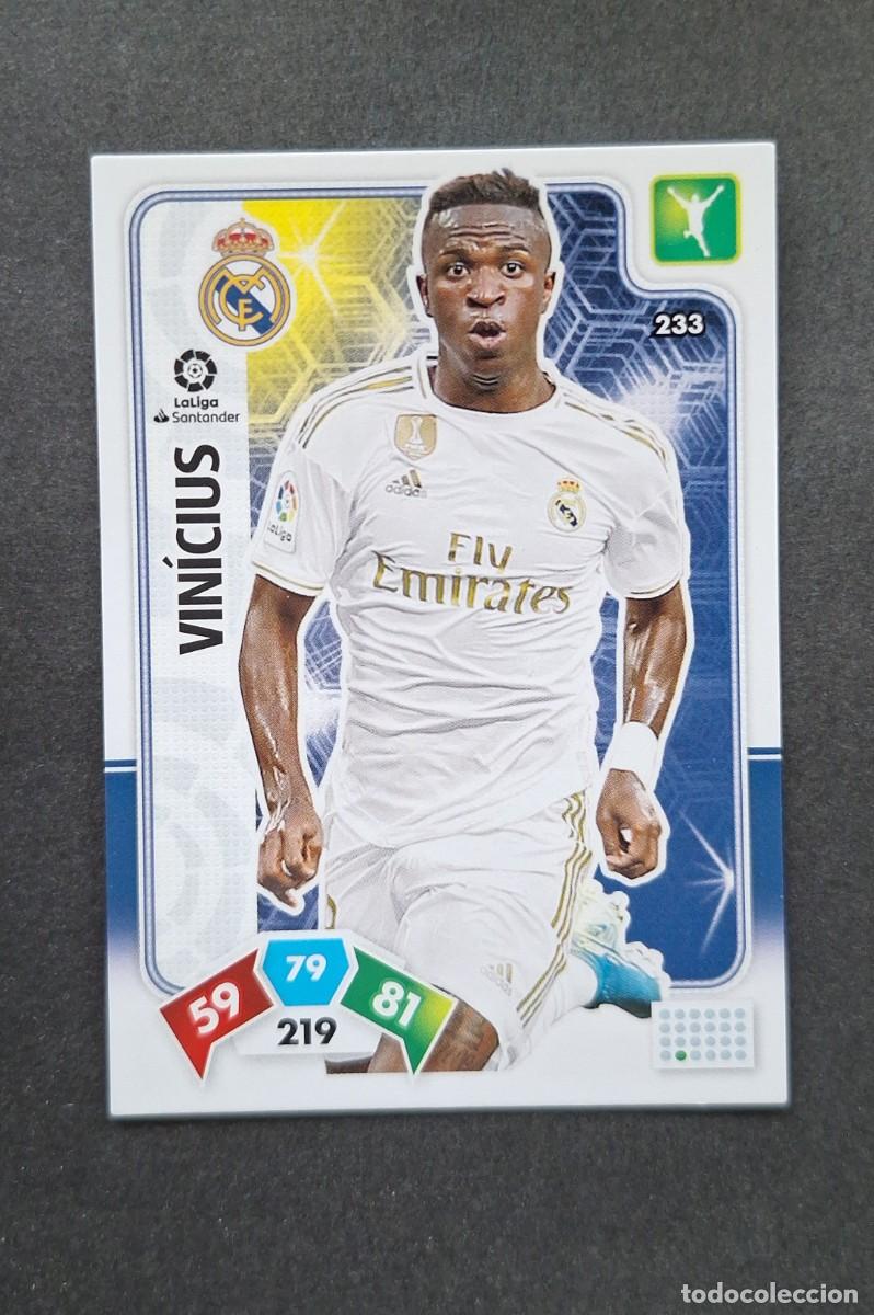Cromos de F&uacute;tbol: L1 VINICIUS REAL MADRID 233 PANINI ADRENALYN XL LIGA 2019/20 19 20