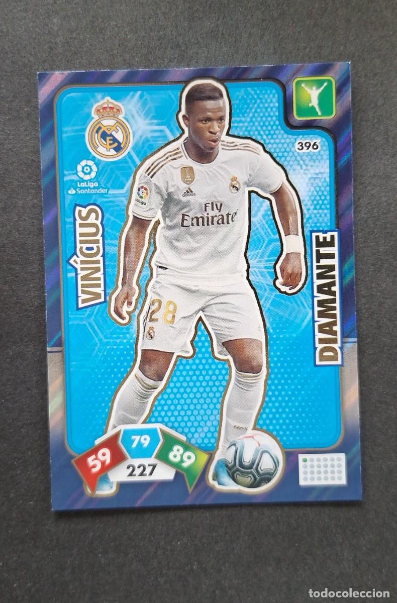 Cromos de F&uacute;tbol: L1 VINICIUS REAL MADRID 396 DIAMANTE PANINI ADRENALYN XL LIGA 2019/20 19 20