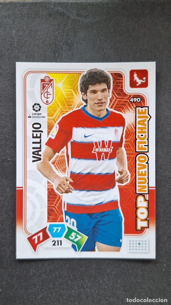 Cromos de F&uacute;tbol: L1 VALLEJO GRANADA C. F. 490 TOP NUEVO FICHAJE PANINI ADRENALYN XL LIGA 2019/20 19 20