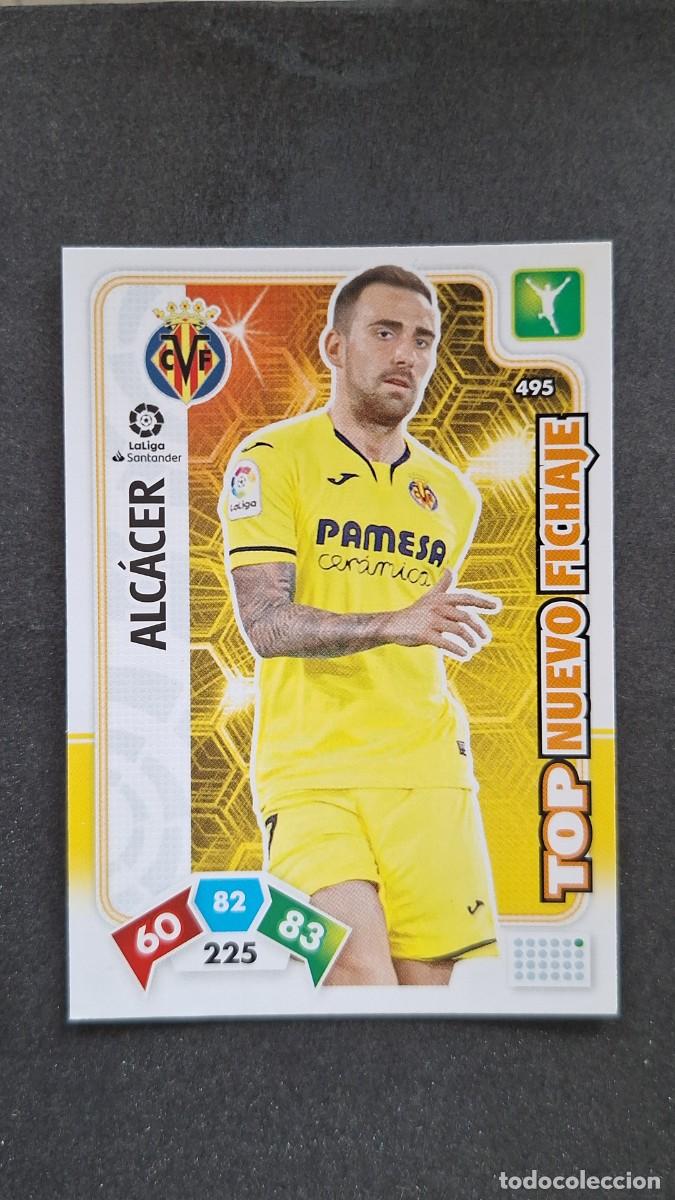 Cromos de F&uacute;tbol: L1 ALCACER VILLARREAL C. F. 495 TOP NUEVO FICHAJE PANINI ADRENALYN XL LIGA 2019/20 19 20