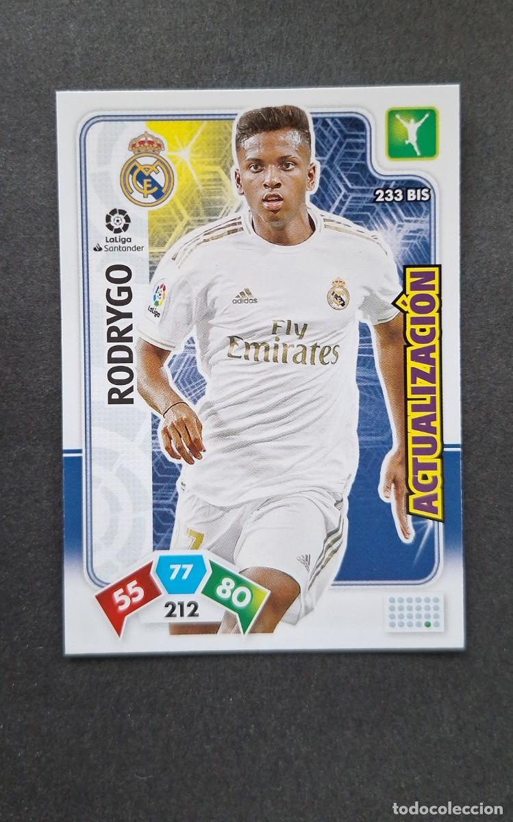 Cromos de F&uacute;tbol: L1 RODRYGO REAL MADRID 233BIS ACTUALIZACION PANINI ADRENALYN XL LIGA 2019/20 19 20