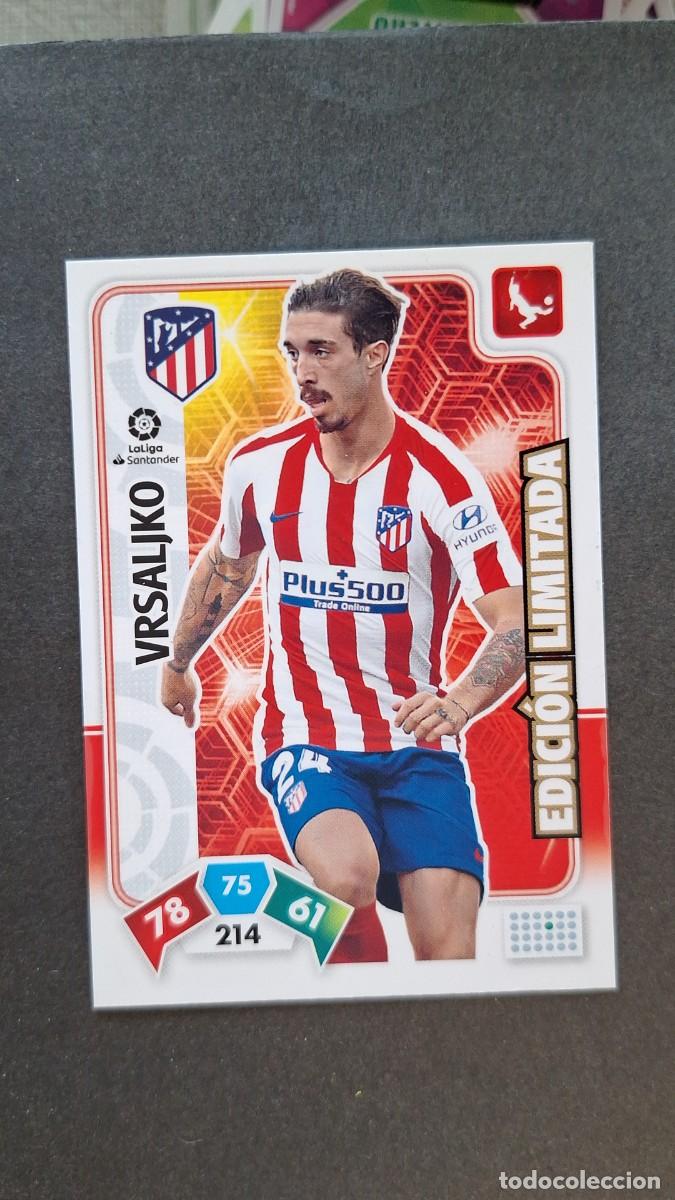 Cromos de F&uacute;tbol: L1 VRSALJKO ATLETICO DE MADRID EDICION LIMITADA PANINI ADRENALYN XL LIGA 2019/20 19 20